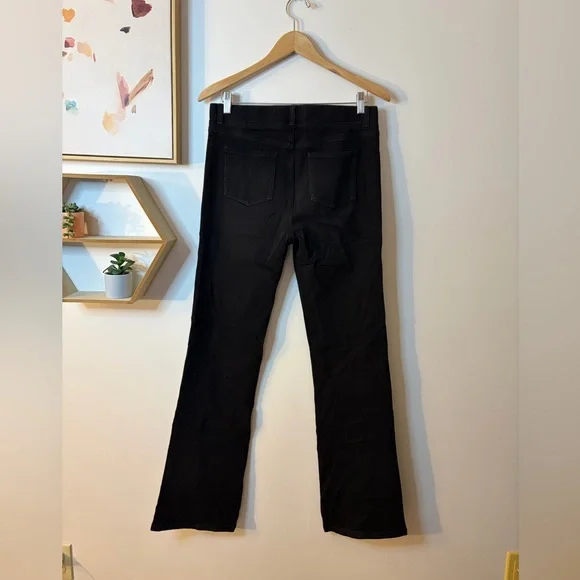 Betabrand Jeans Black Flare Medium - Picture 2 of 4